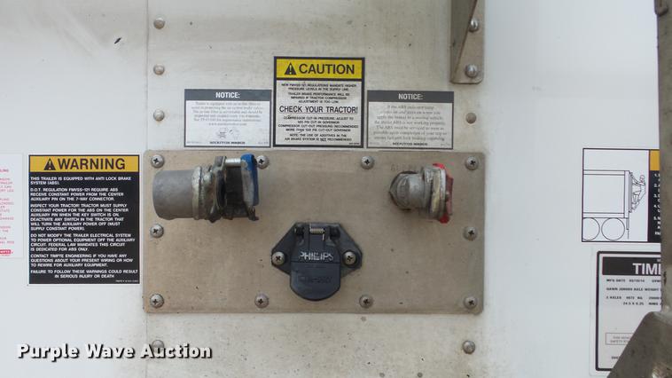 image for item DC2354 2015 Timpte double hopper bottom grain trailer