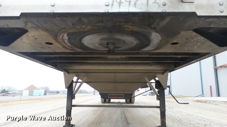 image for item DC2354 2015 Timpte double hopper bottom grain trailer