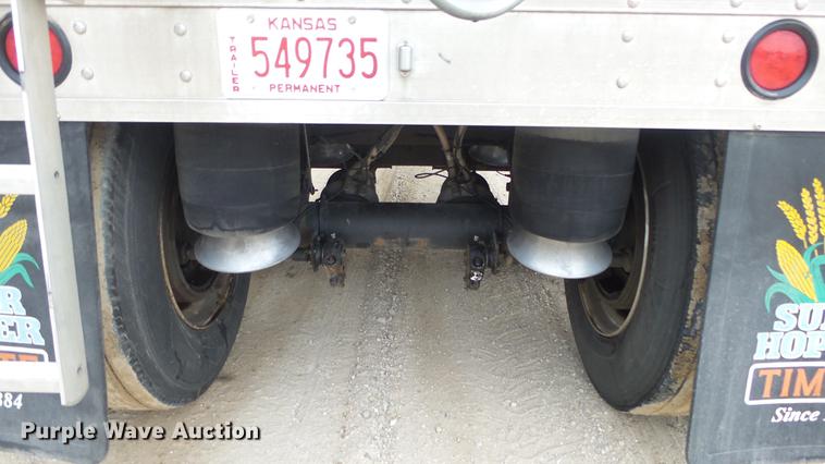 image for item DC2354 2015 Timpte double hopper bottom grain trailer