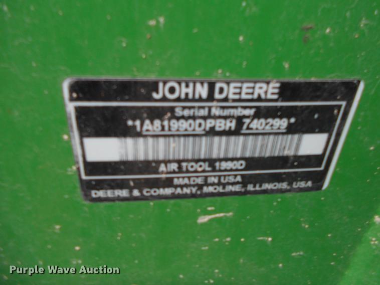 image for item DC2363 2011 John Deere 1990 CCS air seeder