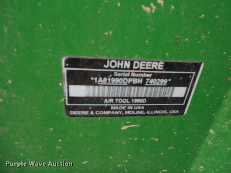 image for item DC2363 2011 John Deere 1990 CCS air seeder