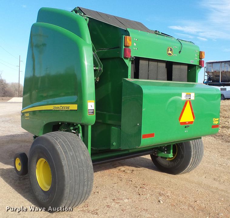 image for item DC2368 2013 John Deere 569 Premium round baler