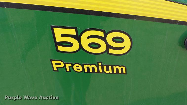 image for item DC2368 2013 John Deere 569 Premium round baler