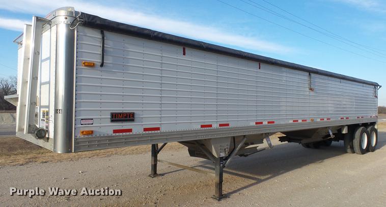 image for item DC2370 2015 Timpte double hopper bottom grain trailer