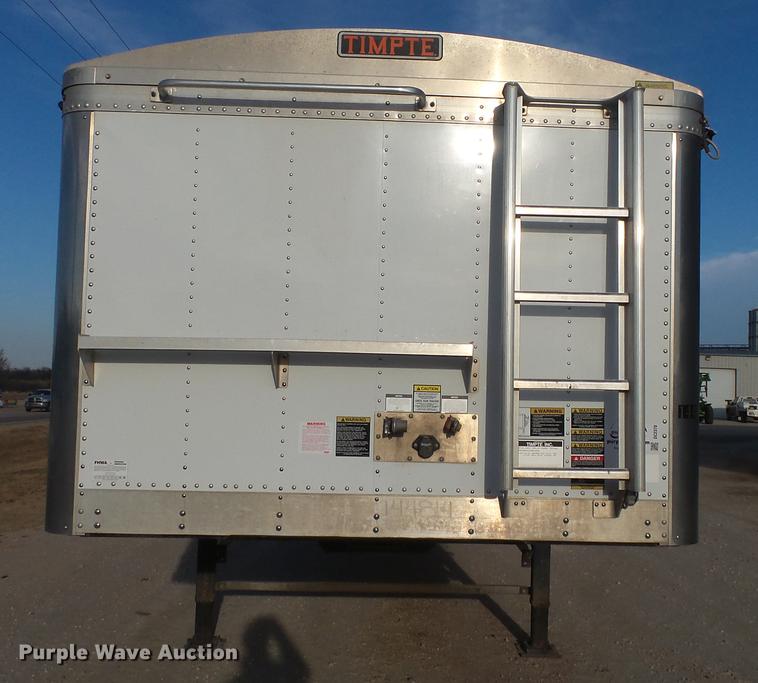 image for item DC2370 2015 Timpte double hopper bottom grain trailer