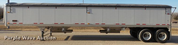 image for item DC2370 2015 Timpte double hopper bottom grain trailer
