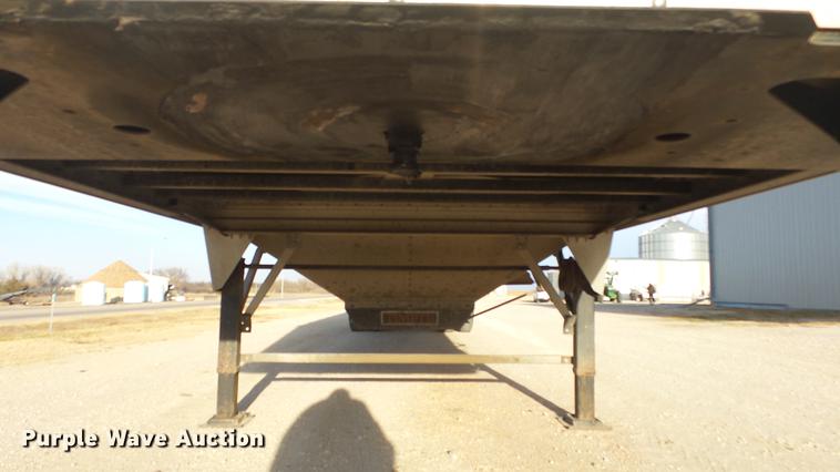 image for item DC2370 2015 Timpte double hopper bottom grain trailer