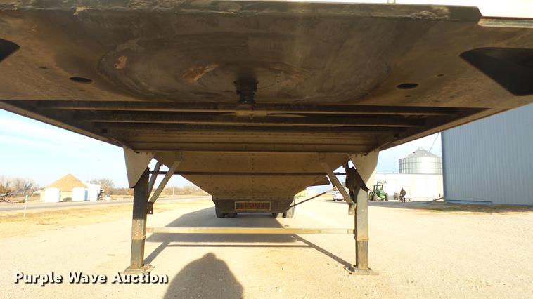 image for item DC2370 2015 Timpte double hopper bottom grain trailer