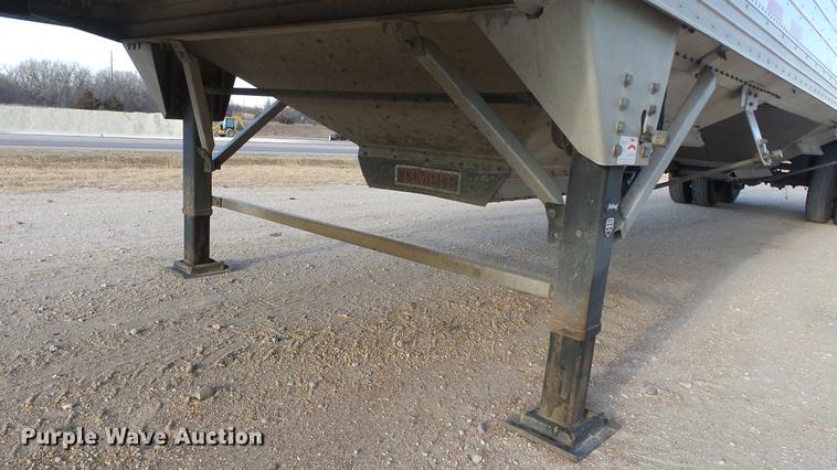 image for item DC2370 2015 Timpte double hopper bottom grain trailer