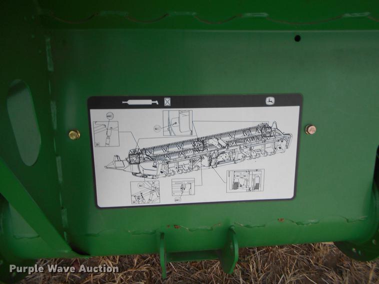 image for item DC2387 2013 John Deere 635FD flex draper head