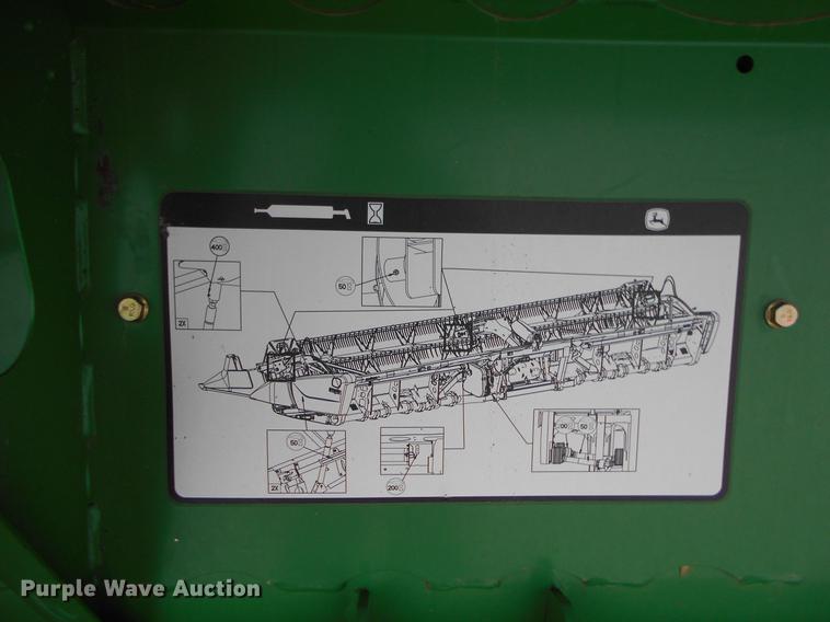 image for item DC2388 2013 John Deere 635FD flex draper head
