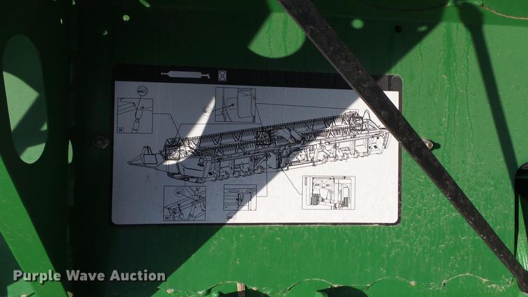 image for item DC2389 2013 John Deere 635FD flex draper head