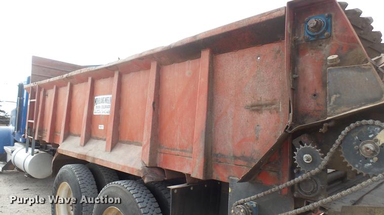 image for item DC2423 2000 Kenworth W900 manure spreader truck