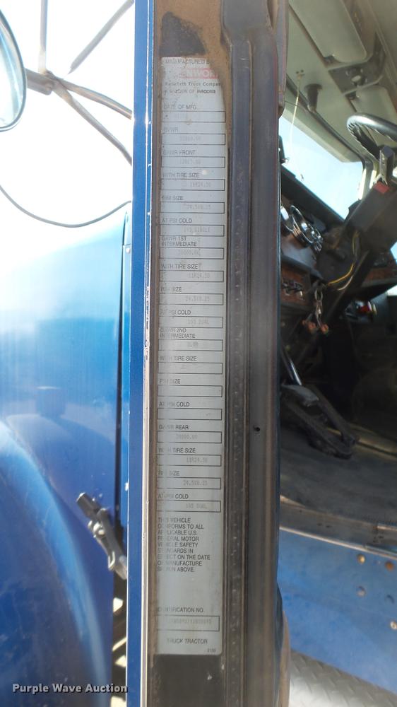 image for item DC2424 2000 Kenworth W900 manure spreader truck