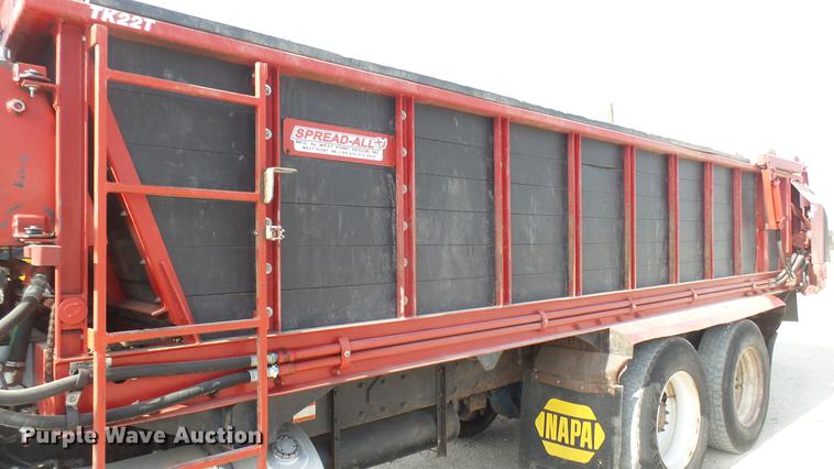 image for item DC2425 2000 Kenworth W900 manure spreader truck
