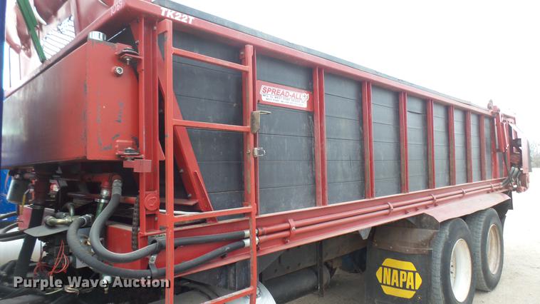 image for item DC2425 2000 Kenworth W900 manure spreader truck