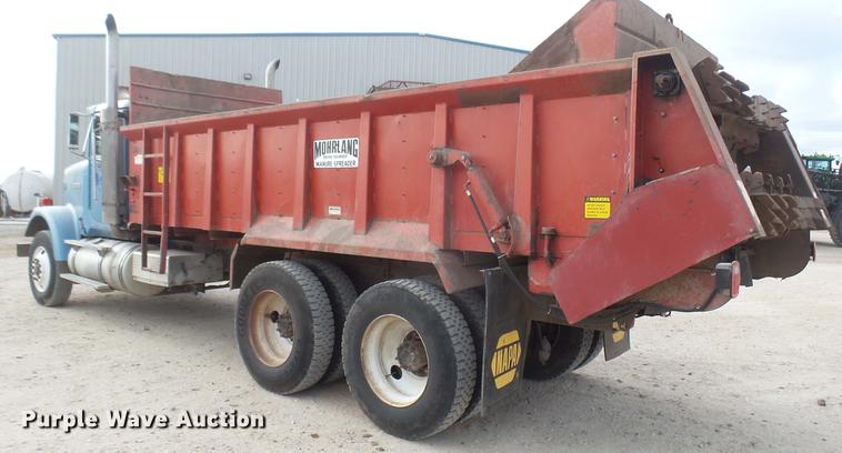 image for item DC2426 1986 International F9370 manure spreader truck