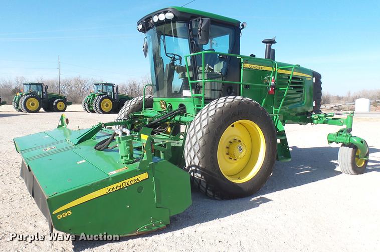 image for item DC2438 2013 John Deere R450 SP self-propelled windrower