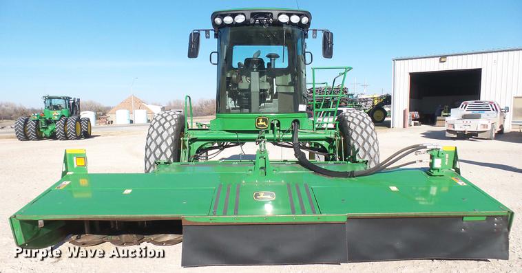 image for item DC2438 2013 John Deere R450 SP self-propelled windrower
