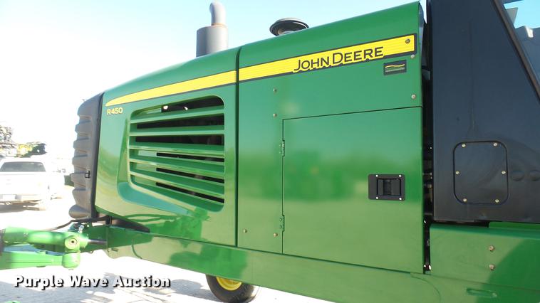 image for item DC2438 2013 John Deere R450 SP self-propelled windrower