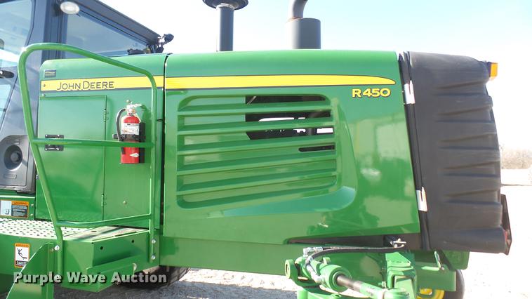 image for item DC2438 2013 John Deere R450 SP self-propelled windrower