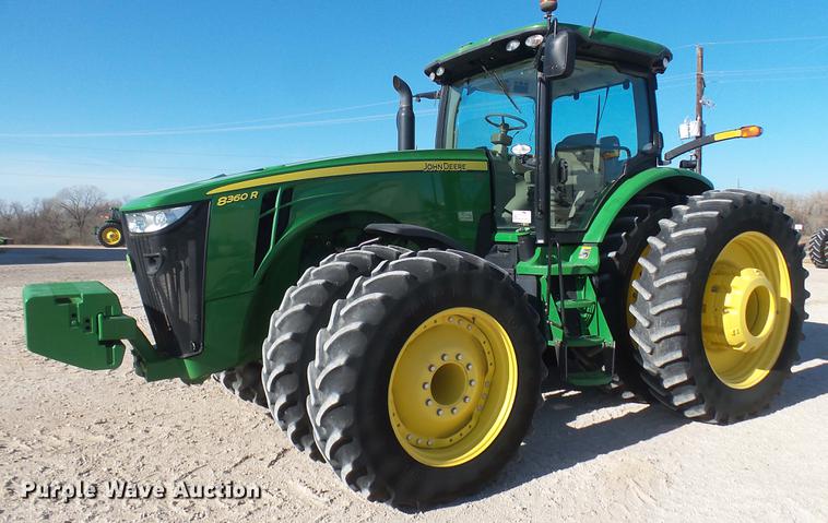 image for item DC2440 2013 John Deere 8360R MFWD tractor