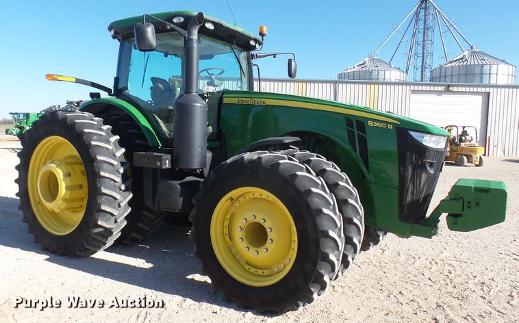 image for item DC2440 2013 John Deere 8360R MFWD tractor