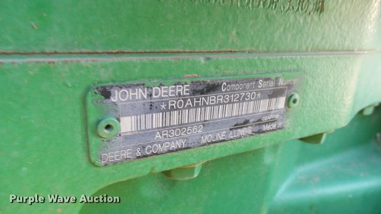 image for item DC2440 2013 John Deere 8360R MFWD tractor