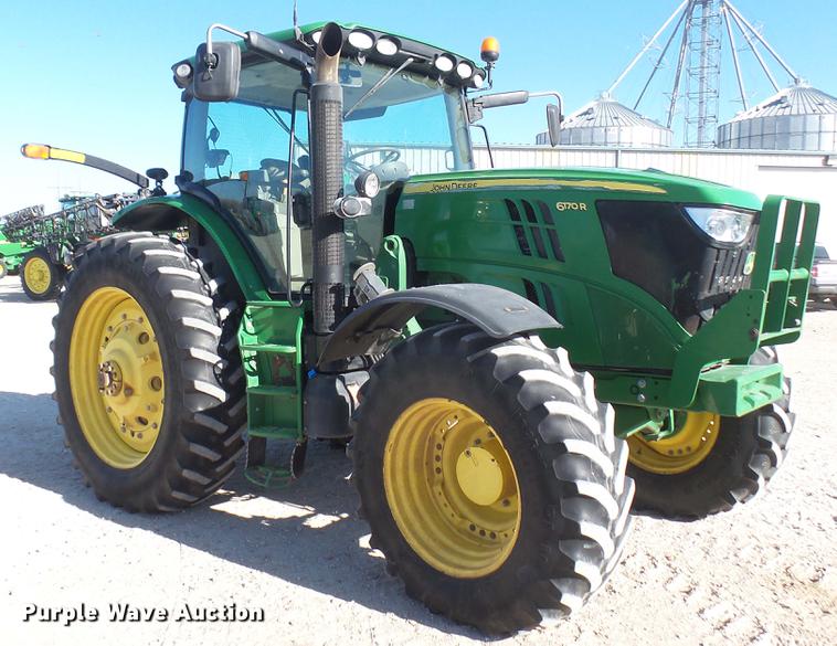 image for item DC2442 2013 John Deere 6170R MFWD tractor