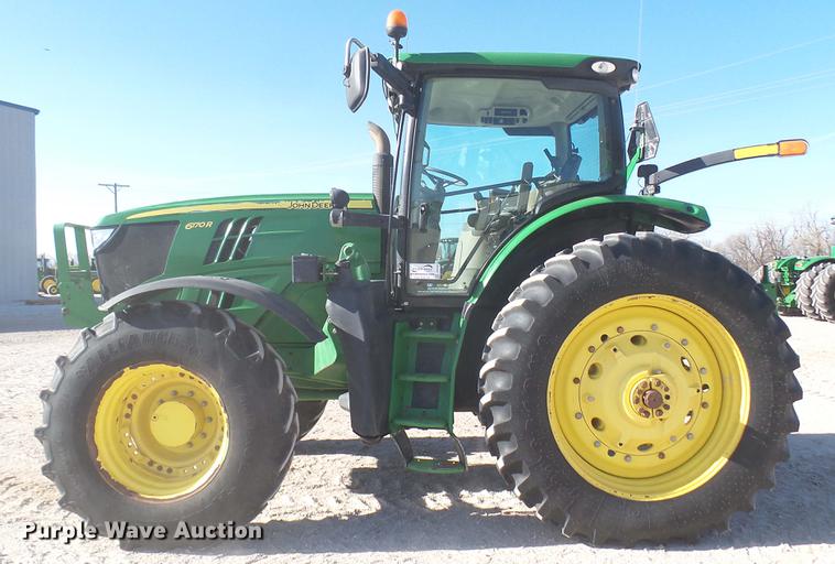 image for item DC2442 2013 John Deere 6170R MFWD tractor