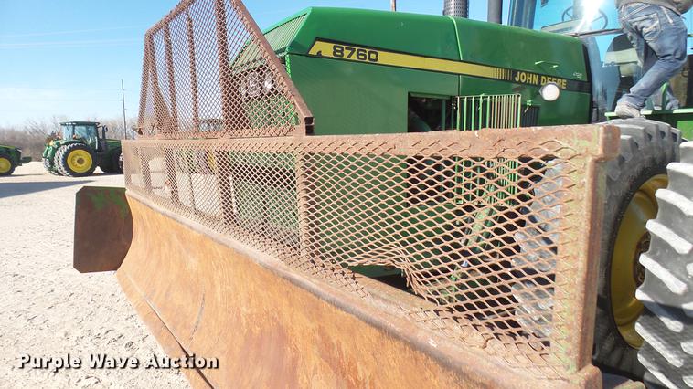 image for item DC2443 1991 John Deere 8760 4WD tractor