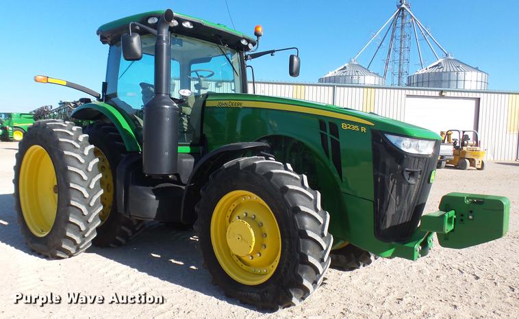 image for item DC2444 2013 John Deere 8235R MFWD tractor