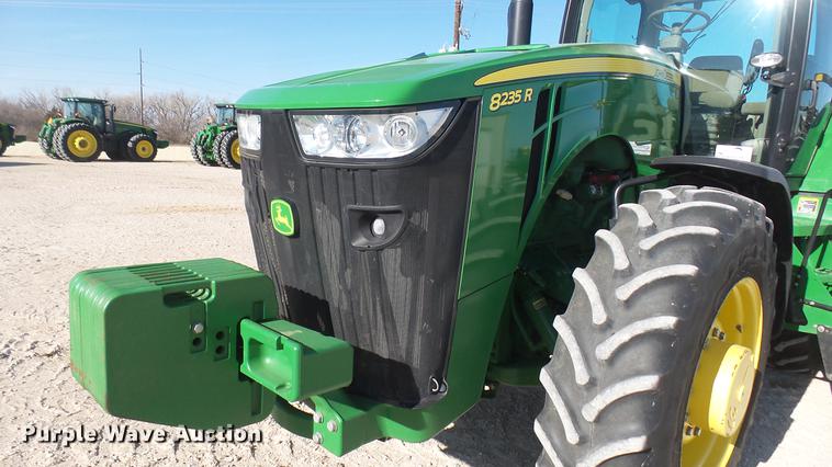 image for item DC2444 2013 John Deere 8235R MFWD tractor
