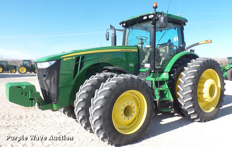 image for item DC2446 2013 John Deere 8360R MFWD tractor