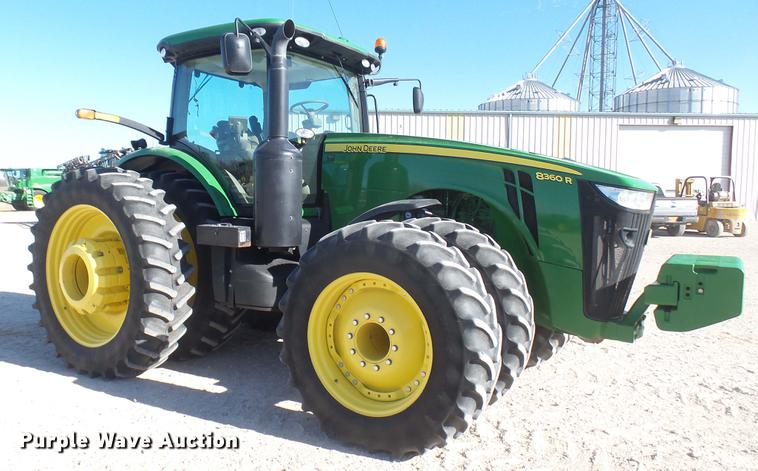 image for item DC2446 2013 John Deere 8360R MFWD tractor