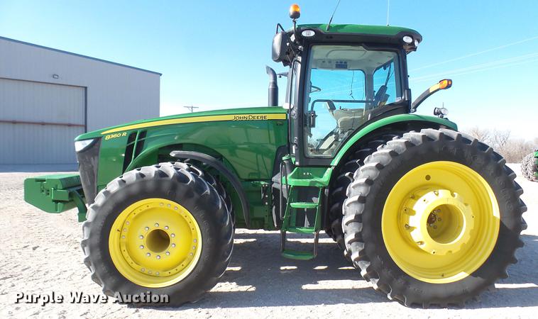 image for item DC2446 2013 John Deere 8360R MFWD tractor