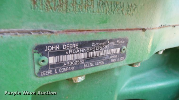 image for item DC2446 2013 John Deere 8360R MFWD tractor
