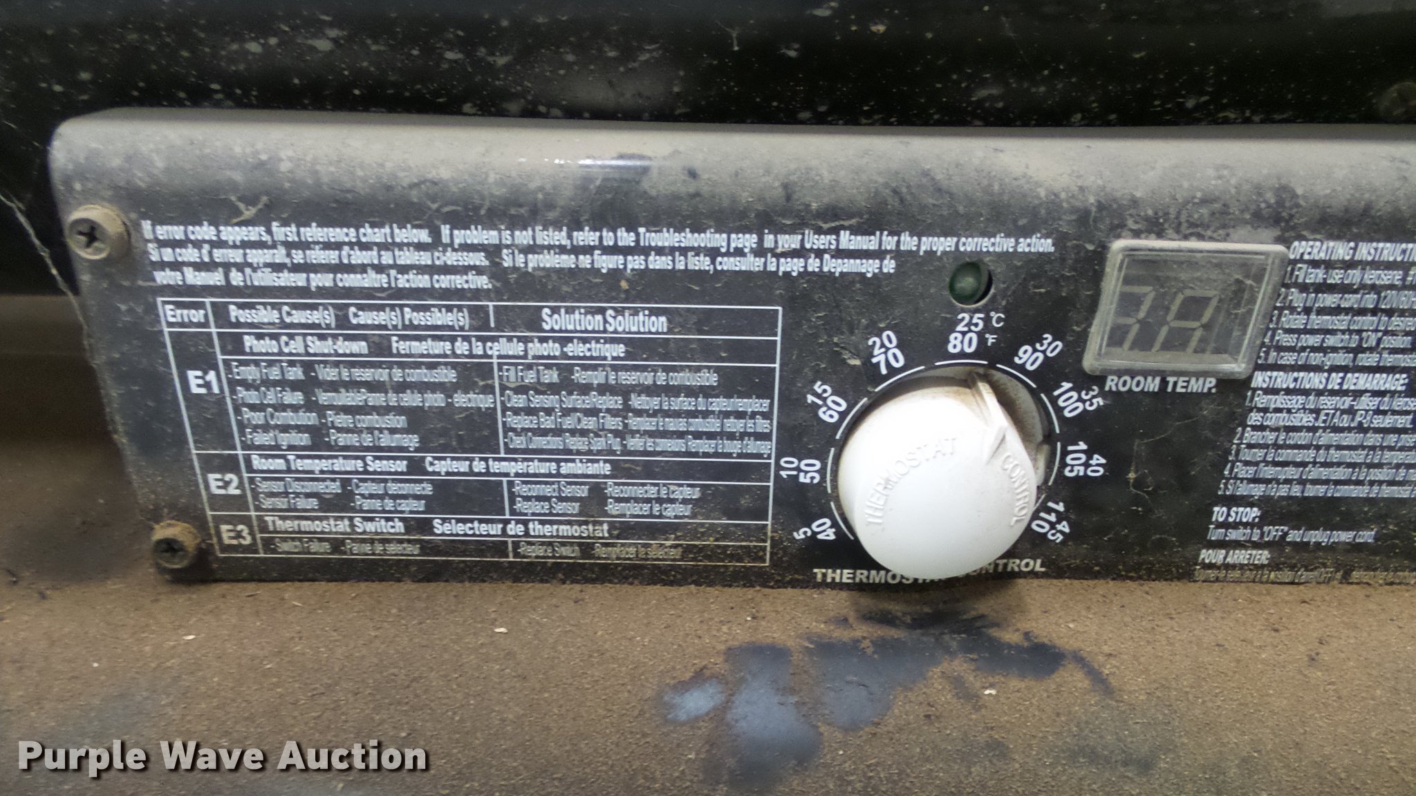 John Deere AC215 heater in Lyons, KS Item BD9521 sold Purple Wave
