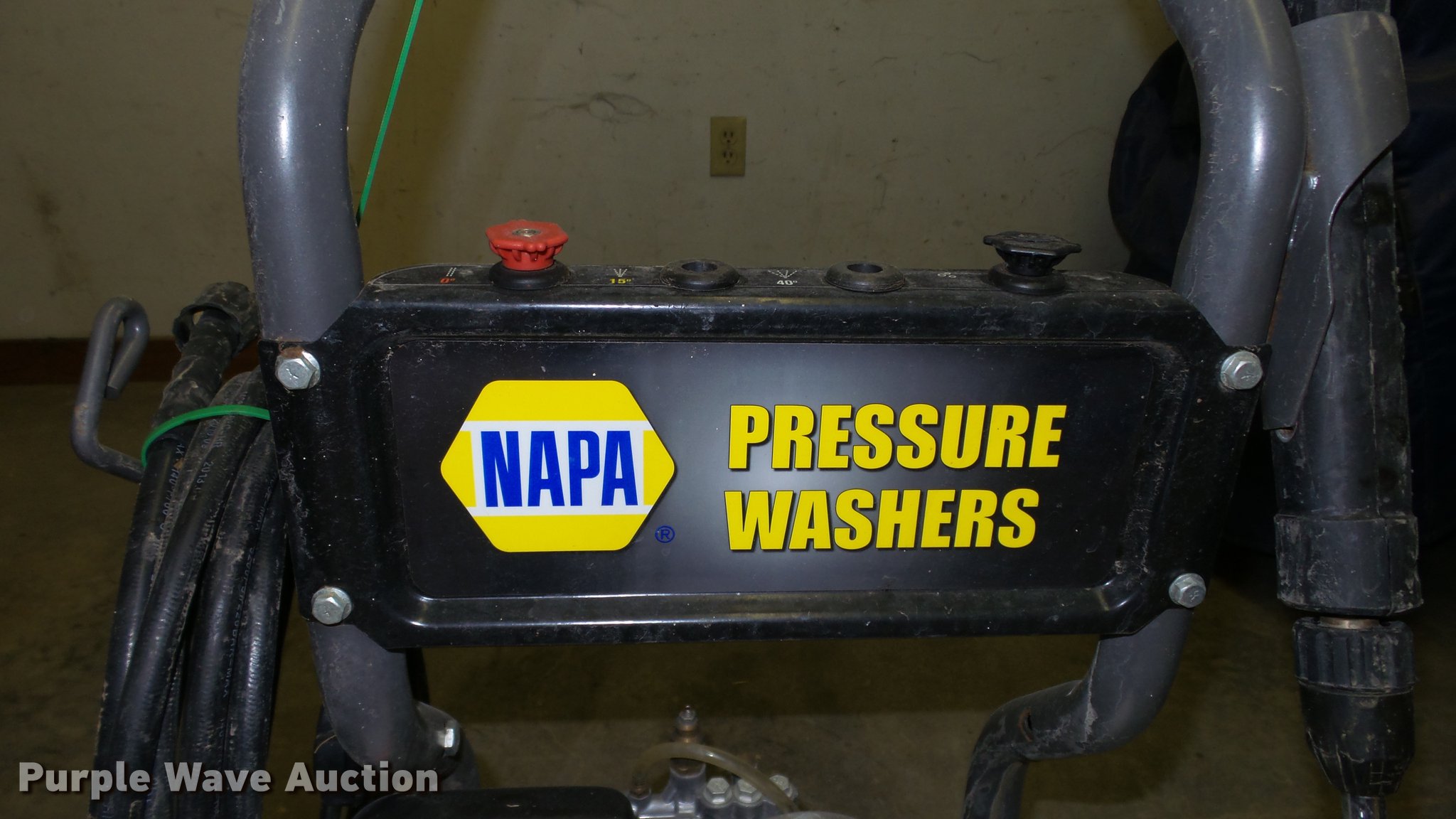 Napa pressure washer in Lyons, KS Item DK9000 sold Purple Wave