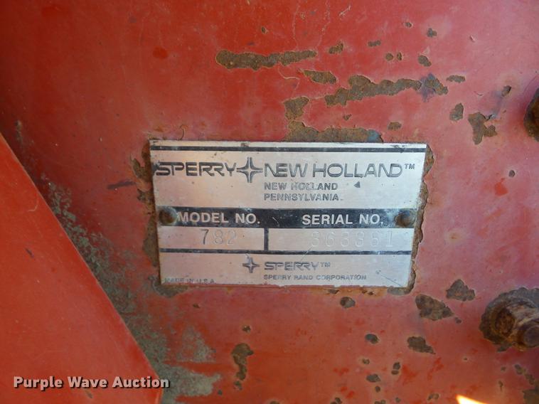 image for item AY9624 New Holland 782 forage harvester