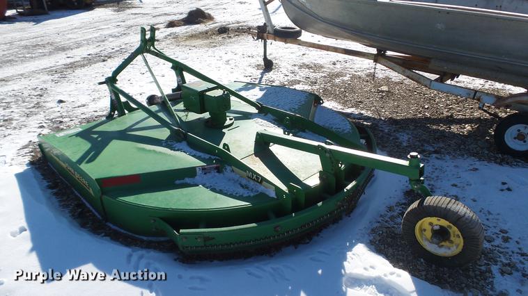 image for item DC5705 John Deere MX7 rotary mower