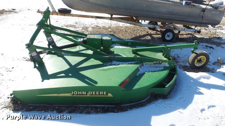 image for item DC5705 John Deere MX7 rotary mower