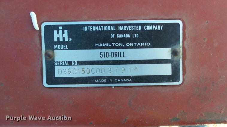 image for item DC5707 International 510 grain drill