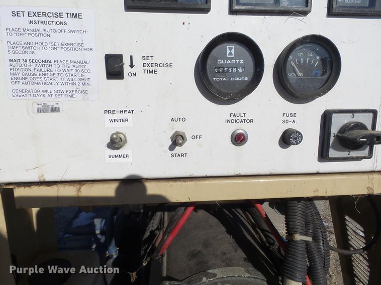 image for item DC7464 1998 Generac 00754-1 generator