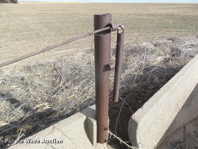 image for item DC8378 Approximately 18 concrete feed bunks