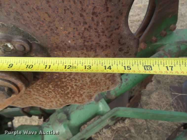 image for item DC8410 John Deere four bottom plow