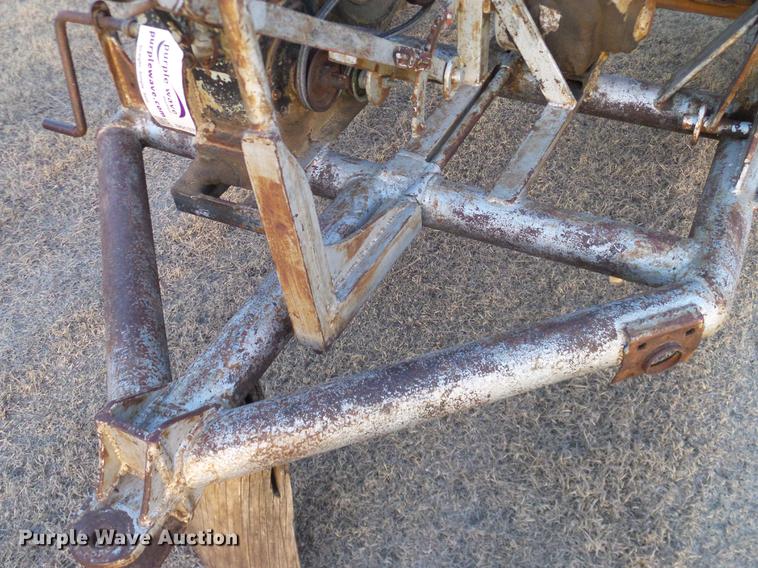 image for item DD1375 Shop built wire roller trailer