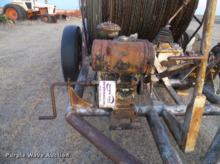 image for item DD1375 Shop built wire roller trailer