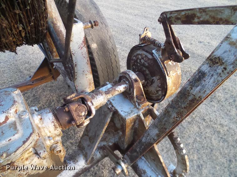 image for item DD1375 Shop built wire roller trailer