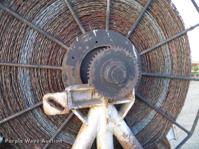 image for item DD1375 Shop built wire roller trailer